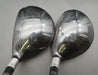 Set of 2 TaylorMade r7 st 3+4 Woods Stiff Graphite Shafts Circle Grips*