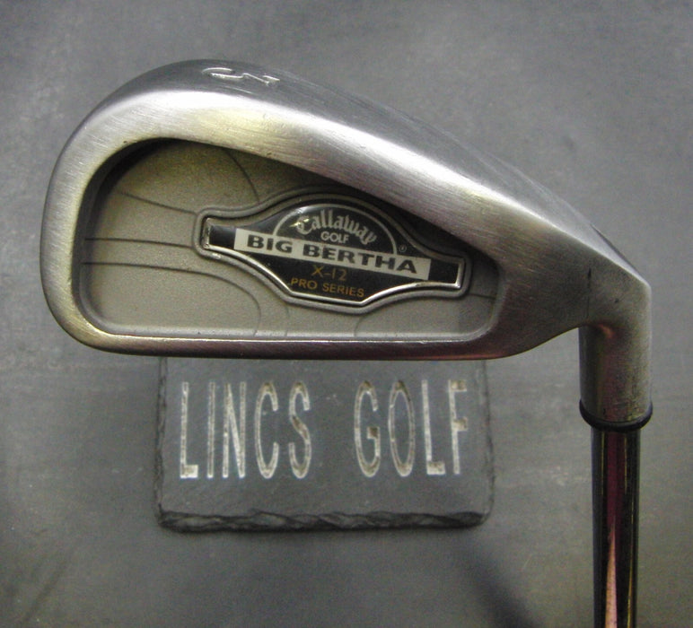 Callaway Big Bertha X-12 Pro Series 3 Iron Regular Steel Shaft Callaway Grip