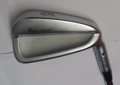 Ping iBlade Blue Dot 6 Iron Tour 105 Stiff flex Steel Shaft Golf Pride Grip