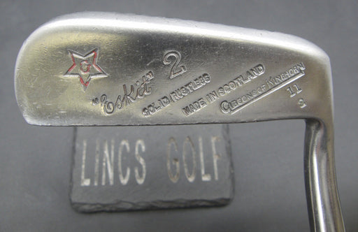 Wm. Gibson Eskit Solid Rustless Putter 87cm Length Wood Shaft with Grip