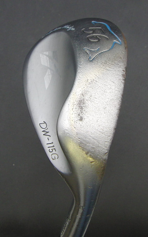 Kasco DW-115G 56° Sand Wedge Stiff Steel Shaft Golf Pride Grip