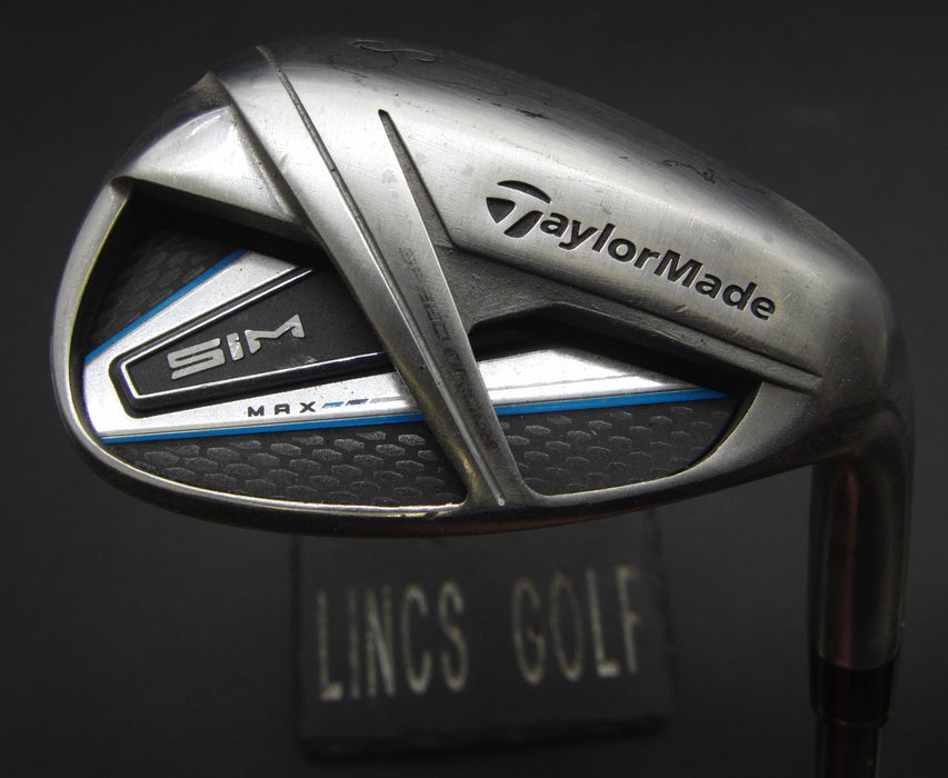 TaylorMade Sim Max Sand Wedge Stiff Graphite Shaft Golf Pride Grip