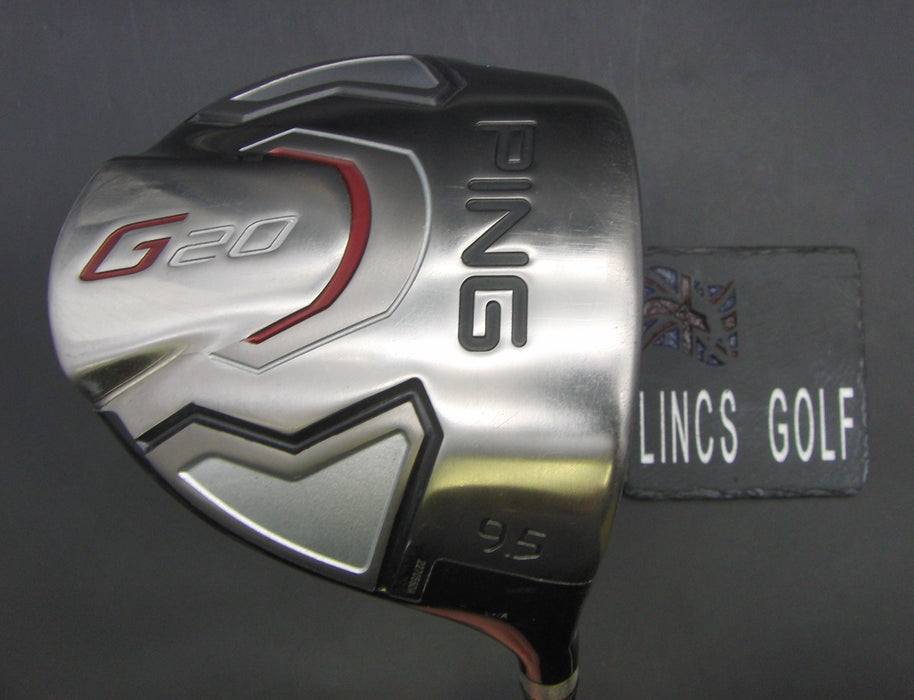 Ping G20 9.5° Driver Stiff Graphite Shaft Ping Grip