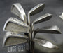Set of 7 x Bronty Silver Fox Irons 5-SW Regular Steel Shafts Avon Grips