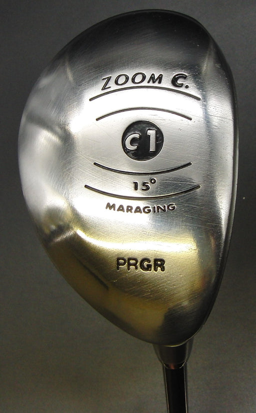 PRGR Zoom C1 Maraging 15° Hybrid Stiff Graphite Shaft Grip Rite Grip