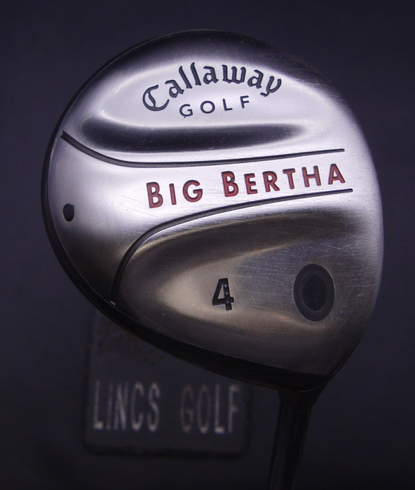 Callaway Big Bertha 4 Wood Regular Graphite Shaft Callaway Big Bertha Grip