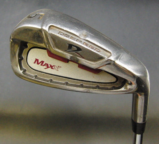 Wilson Staff Deep Red Maxx 5 Iron Uniflex Steel Shaft Golf Pride Grip