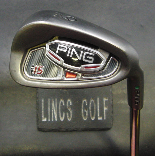 Ping i15 Green Dot 9 Iron Regular Steel Shaft Golf Pride Grip