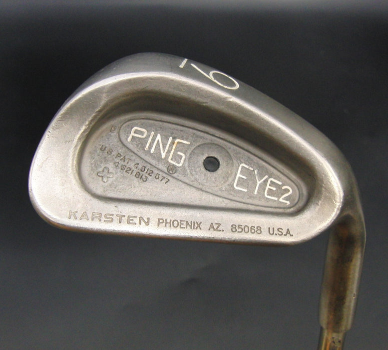 Ping Eye2 Karsten Black Dot 9 Iron Stiff Flex Steel Shaft LoudMouth Grip