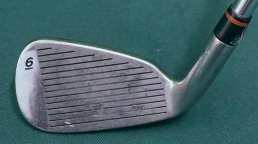 TaylorMade Firesole Tungsten Titanium 6 Iron Stiff Steel Shaft Golf Pride Grip