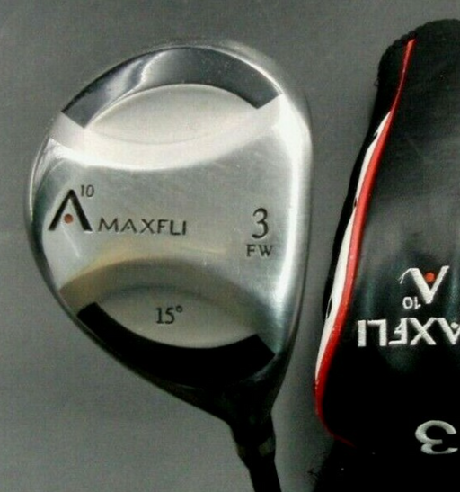 Maxfli A10 15° 3 Wood Regular Flex Graphite Shaft Maxfli Grip & Head Cover