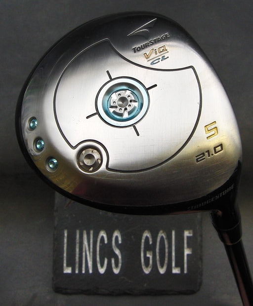 Ladies Bridgestone Tourstage ViQ 21° 5 Wood Ladies Graphite Shaft