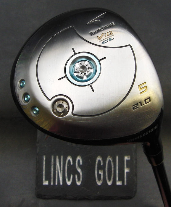 Ladies Bridgestone Tourstage ViQ 21° 5 Wood Ladies Graphite Shaft