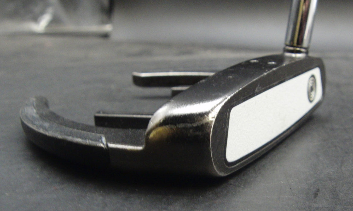 Odyssey White Ice Sabertooth Putter Steel Shaft 84cm Length Psyko Grip