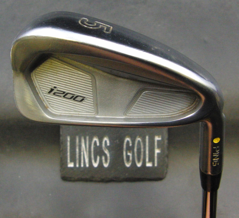 Ping i200 Yellow Dot 5 Iron Stiff Steel Shaft Golf Pride Grip