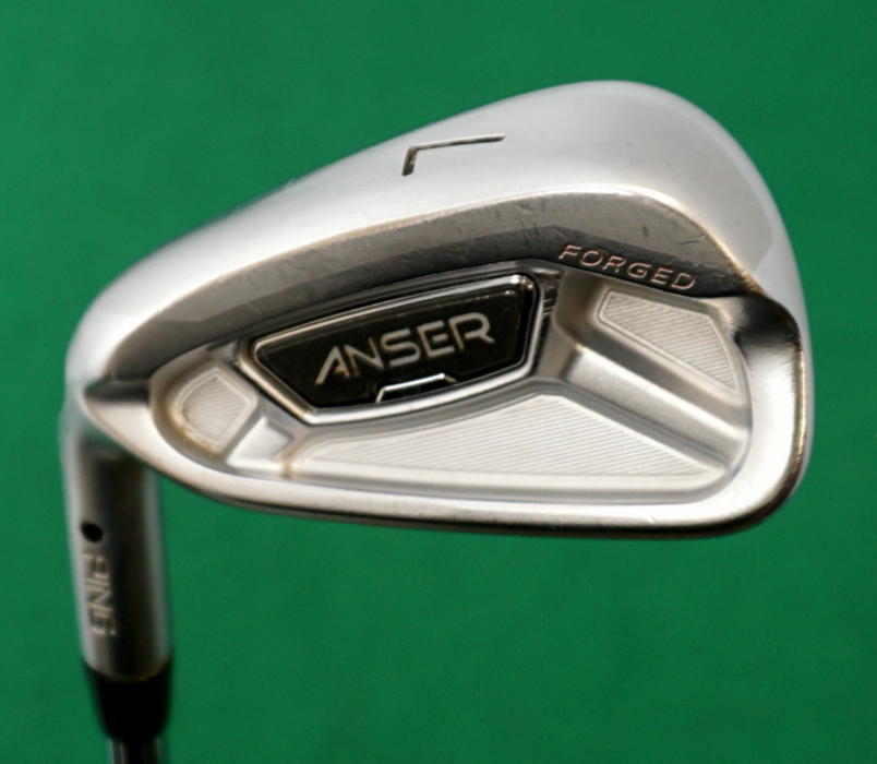 Left Handed Ping Anser Forged Black Dot 7 Iron Stiff Steel Shaft Lamkin Grip