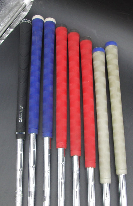 Set of 8x Mizuno JPX AD 5-SW + FW Irons Regular Steel Shafts Mizuno Grips*