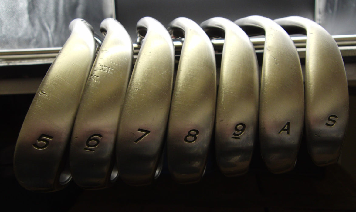 Set of 7x TaylorMade r7 rac XR Irons 5-9+SW+AW Regular Steel Shafts T/M Grips*