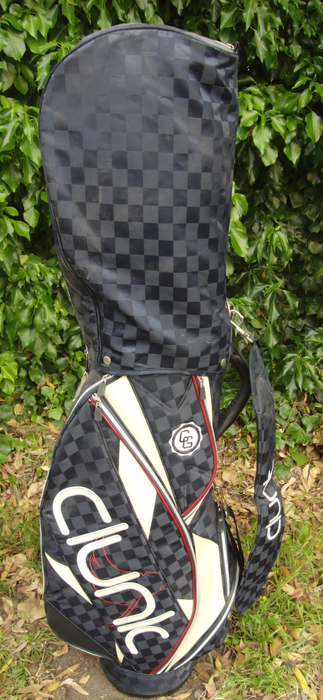 5 Division Clunk Golf Stand Cart Carry Trolley Golf Clubs Bag**