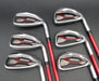 Set of 6x TaylorMade Aeroburner 5-PW Irons Regular Graphite Shafts