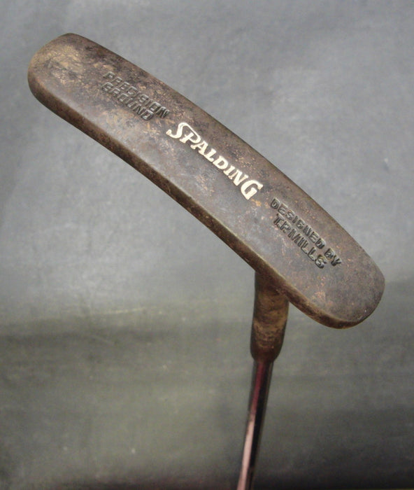 Raw Spalding TPM 3 Precision Ground TP Mills Putter 89cm Steel Shaft