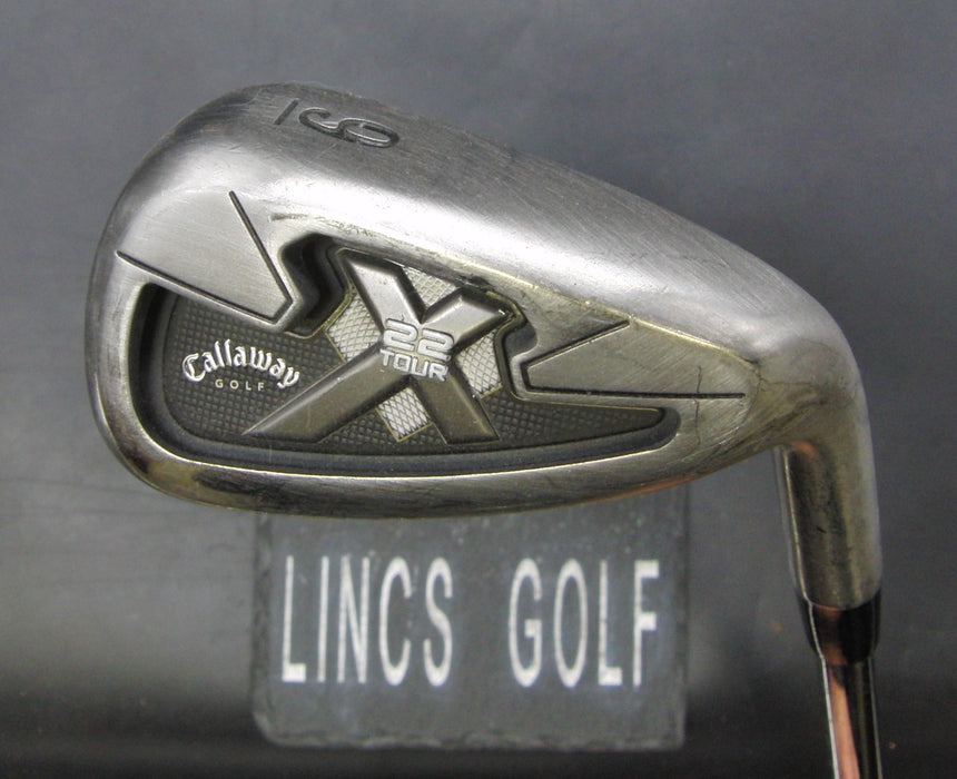 Callaway X22 Tour 9 Iron Regular Steel Shaft Callaway Grip