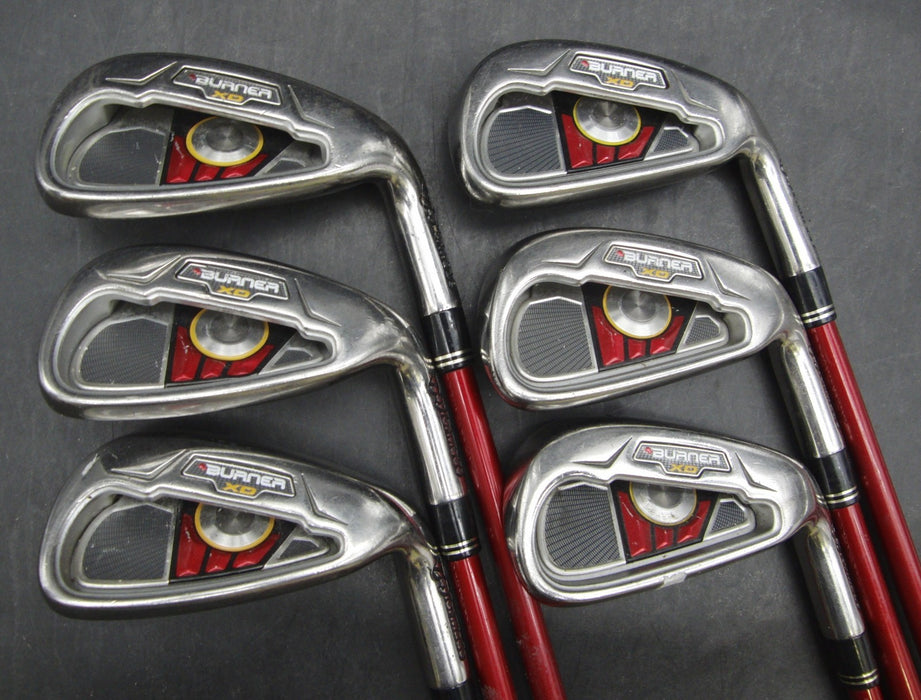 Set of 6 x TaylorMade Burner XD Irons 5-PW Stiff Graphite Shafts No 1 Grips*