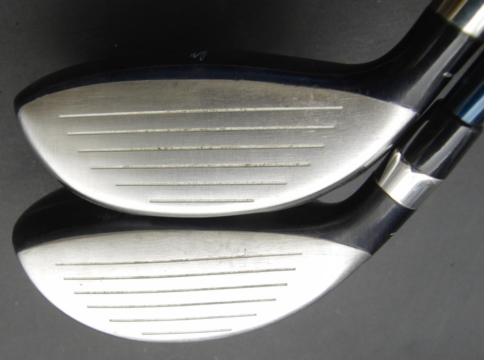 Set of 2 Cobra Baffler XL 4+5 Hybrids Stiff Graphite Shafts Cobra Grips