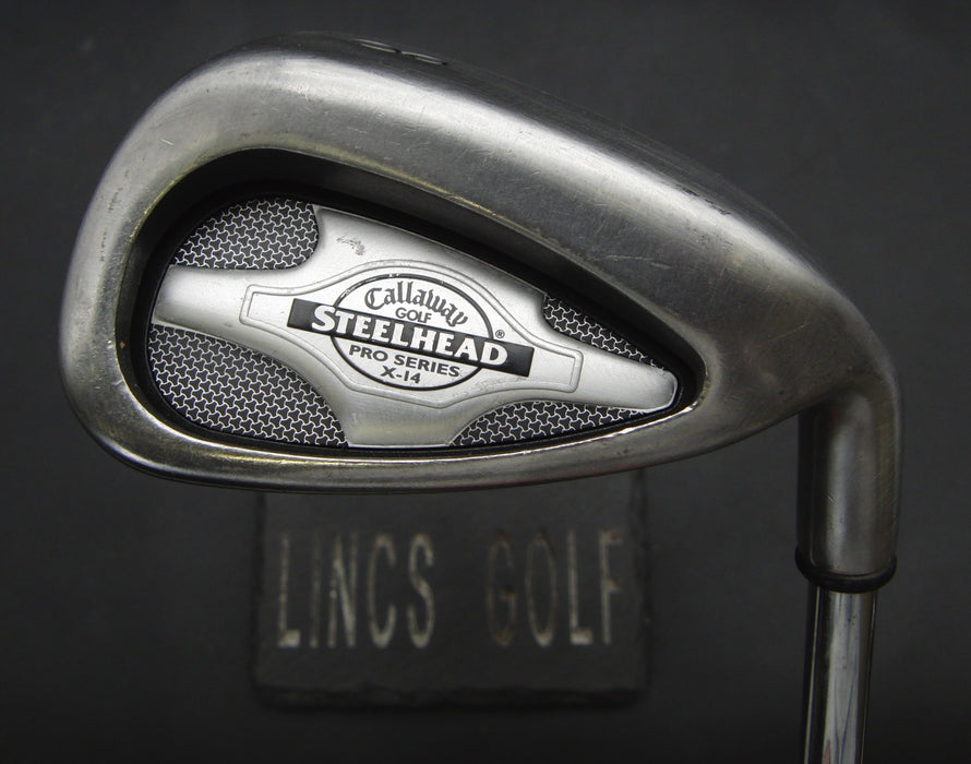 Callaway Steelhead Pro Series X-14 8 Iron Stiff Steel Shaft Callaway Grip