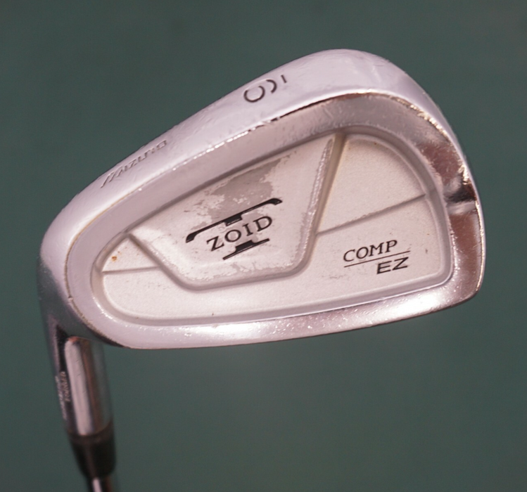 Left-Handed Mizuno Zoid Comp EZ 9 Iron Regular Steel Shaft Long Hui Grip