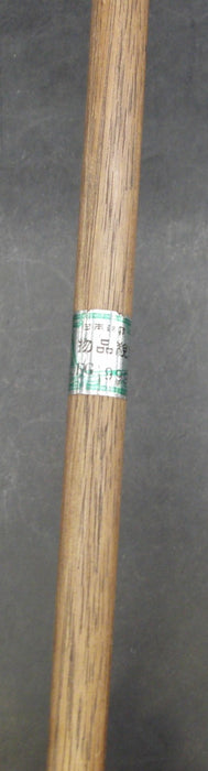 Persimmon Putter Wood Shaft 86cm Length Black Grip