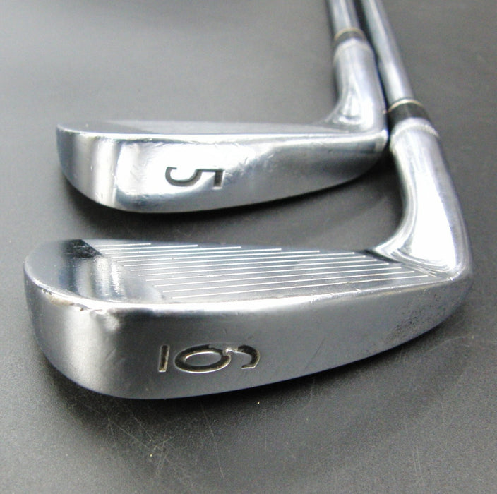 Set of 2 x Wilson Staff FG Tour Forged Irons 5 & 6 Regular Steel Shafts