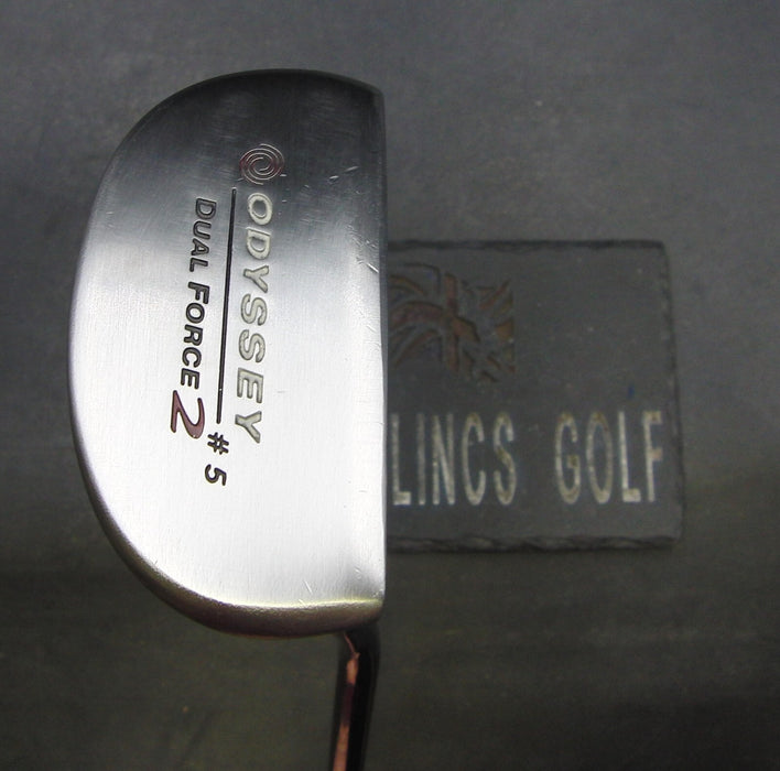 Odyssey Dual Force 2 #5 Putter Steel Shaft 87cm Length Psyko Grip