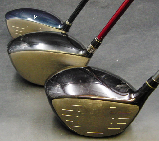 Set of 3 x Drivers Srixon XXIO, MacGregor NV-R, Mizuno Intage Regular Graphite