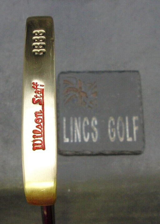 Ambidextrous Wilson Staff 8833 Putter Steel Shaft 91cm Length Wilson Staff Grip