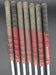 Set of 7x Mizuno MP-60 Cut Muscle 4-PW Irons Regular Steel Shafts