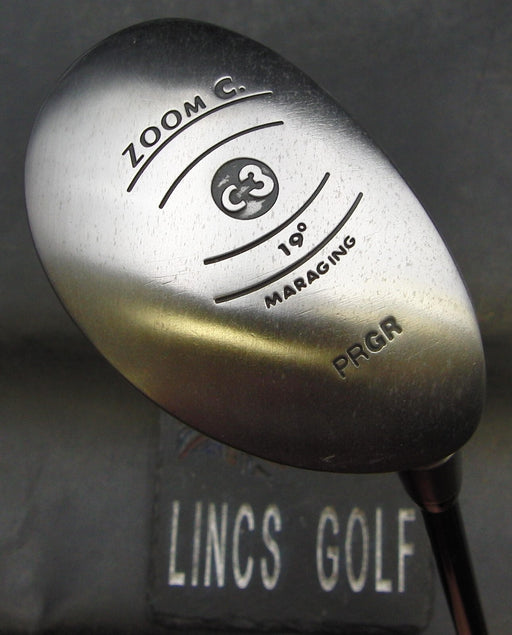 PRGR Zoom C3 19° 3 Hybrid Stiff Graphite Shaft Zoom Grip