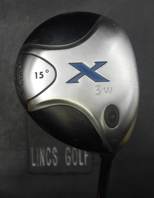Callaway X 15° 3 Wood Stiff Graphite Shaft GolfPride Grip