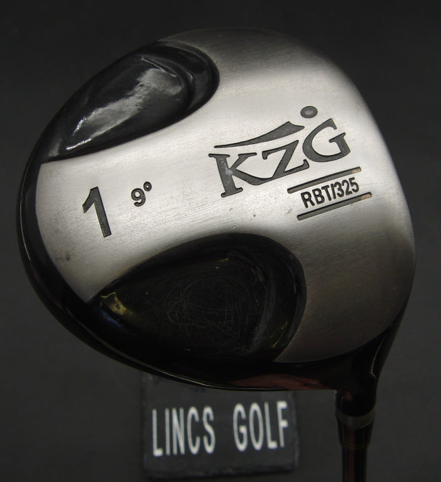 KZG RBT/325 9° Driver Stiff Graphite Shaft Golf Pride Grip