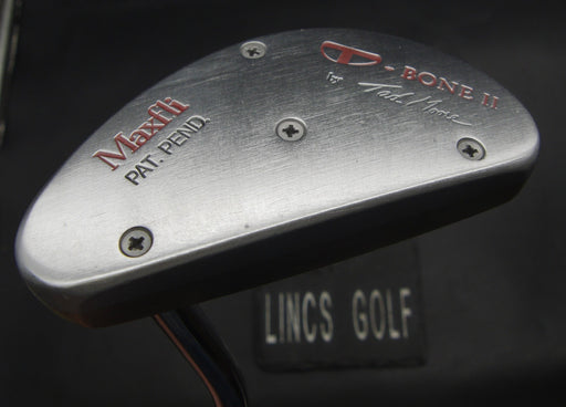 Maxfli T-Bone II Tad Moore Putter 89cm Length Steel Shaft Maxfli Grip