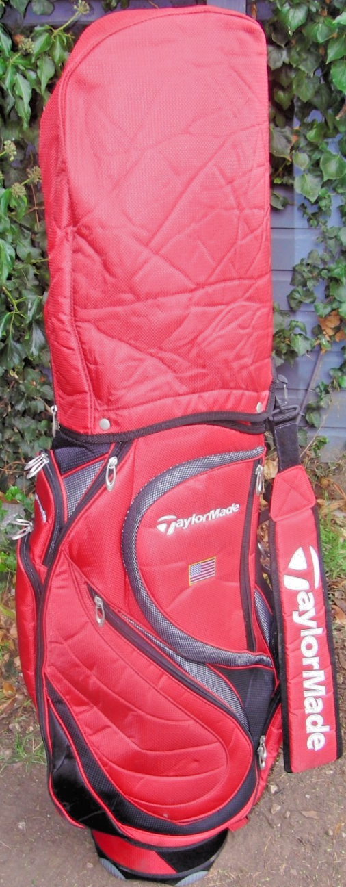 6 Division TaylorMade Golf Cart Carry Trolley Golf Clubs Bag*
