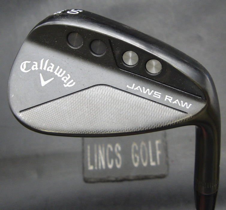 Callaway Jaws Raw 50° Gap Wedge Stiff Steel Shaft Gray Grip