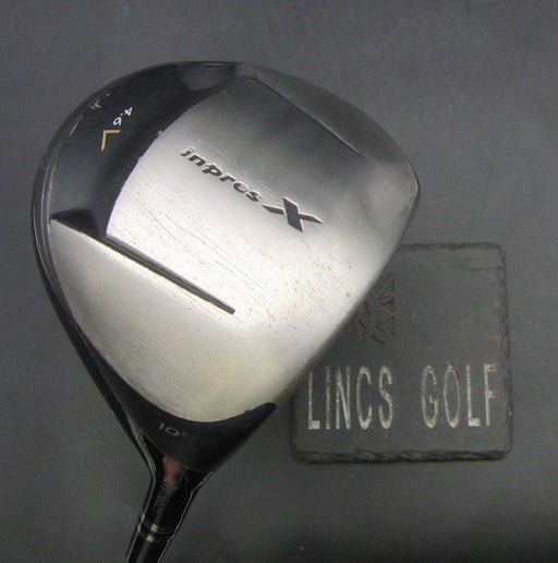 Inpres X 10° Driver Stiff Graphite Shaft Golf Pride Grip