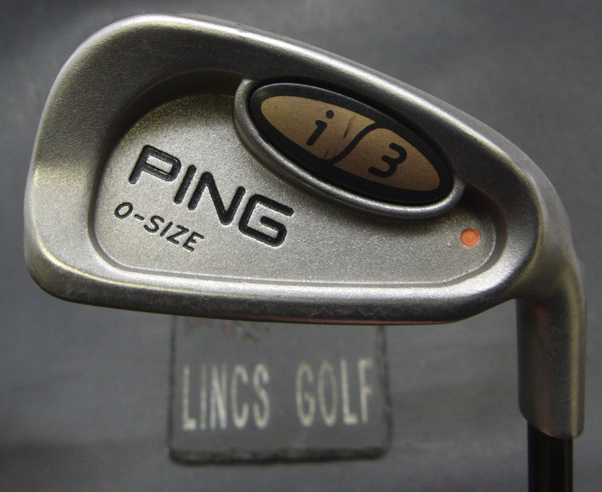 Ping i3 O-Size Orange Dot 6 Iron Regular Graphite Shaft Ping Grip