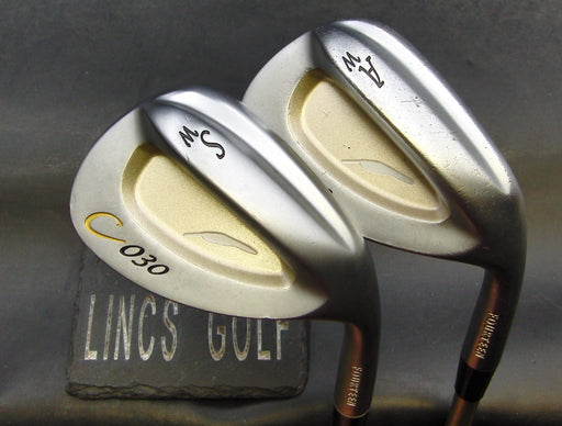 Set of 2 Fourteen C030 Gap+Sand Wedges Stiff Graphite,Wedge Flex Steel Shafts