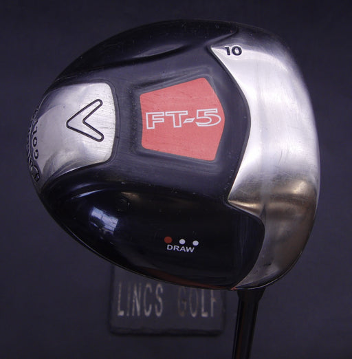 Callaway FT-5 Draw 10° Driver Stiff Graphite Shaft Callaway Grip