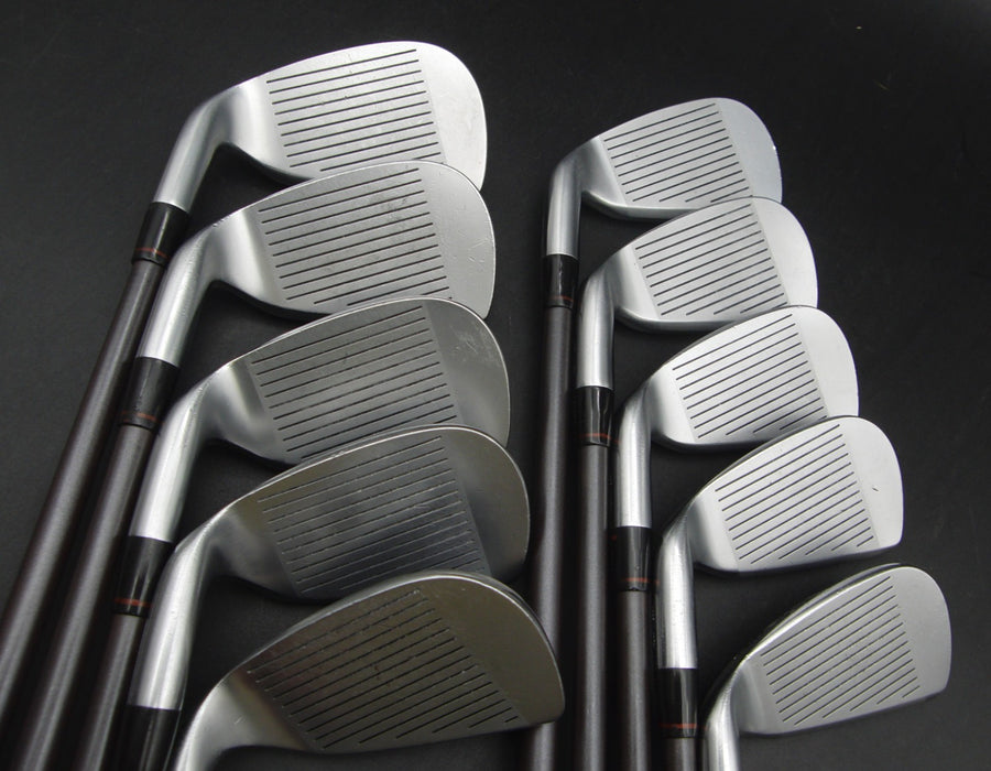 Set of 10x Honma Twin Marks Memorial 2000-α Irons 3-11+SW Regular Graphite*