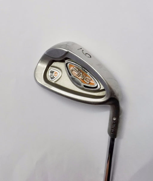 Ping i10 Silver Dot 9 Iron Cushin Stiff Steel Shaft, Ping Grip