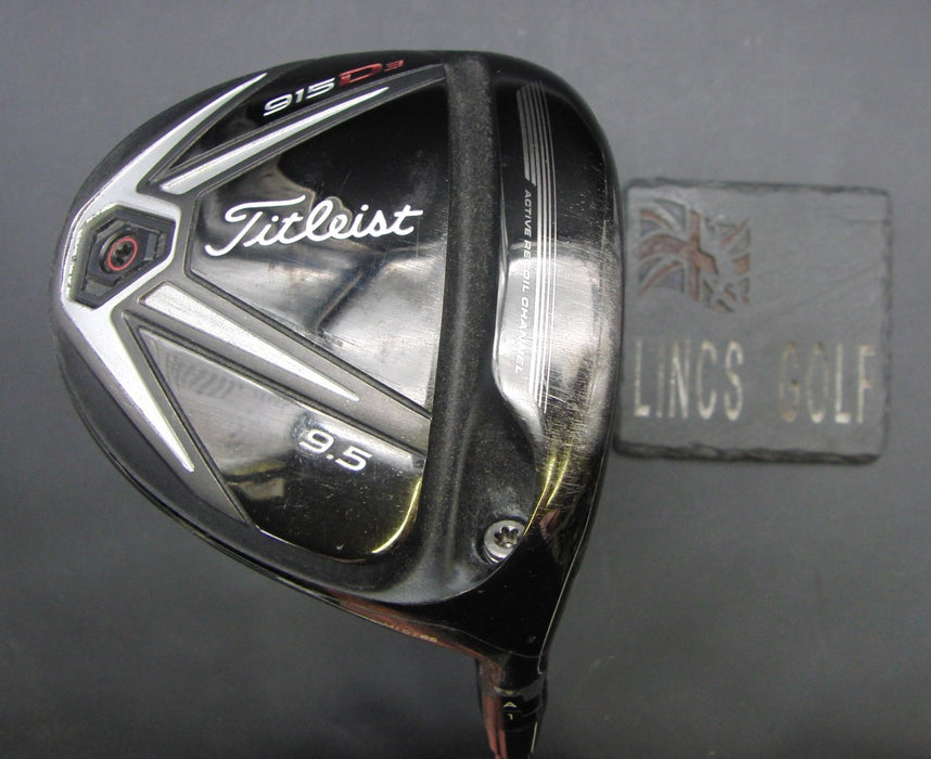 Titleist 915D3 9.5° Driver Stiff Graphite Shaft Tour Edge Grip
