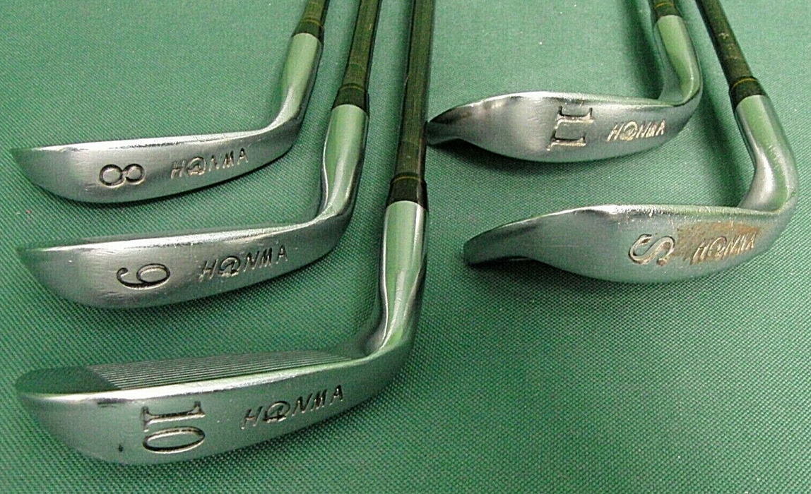 Set of 5 x Honma LB-300 Irons 8-SW Stiff Graphite Shafts SAPLIZE Grips